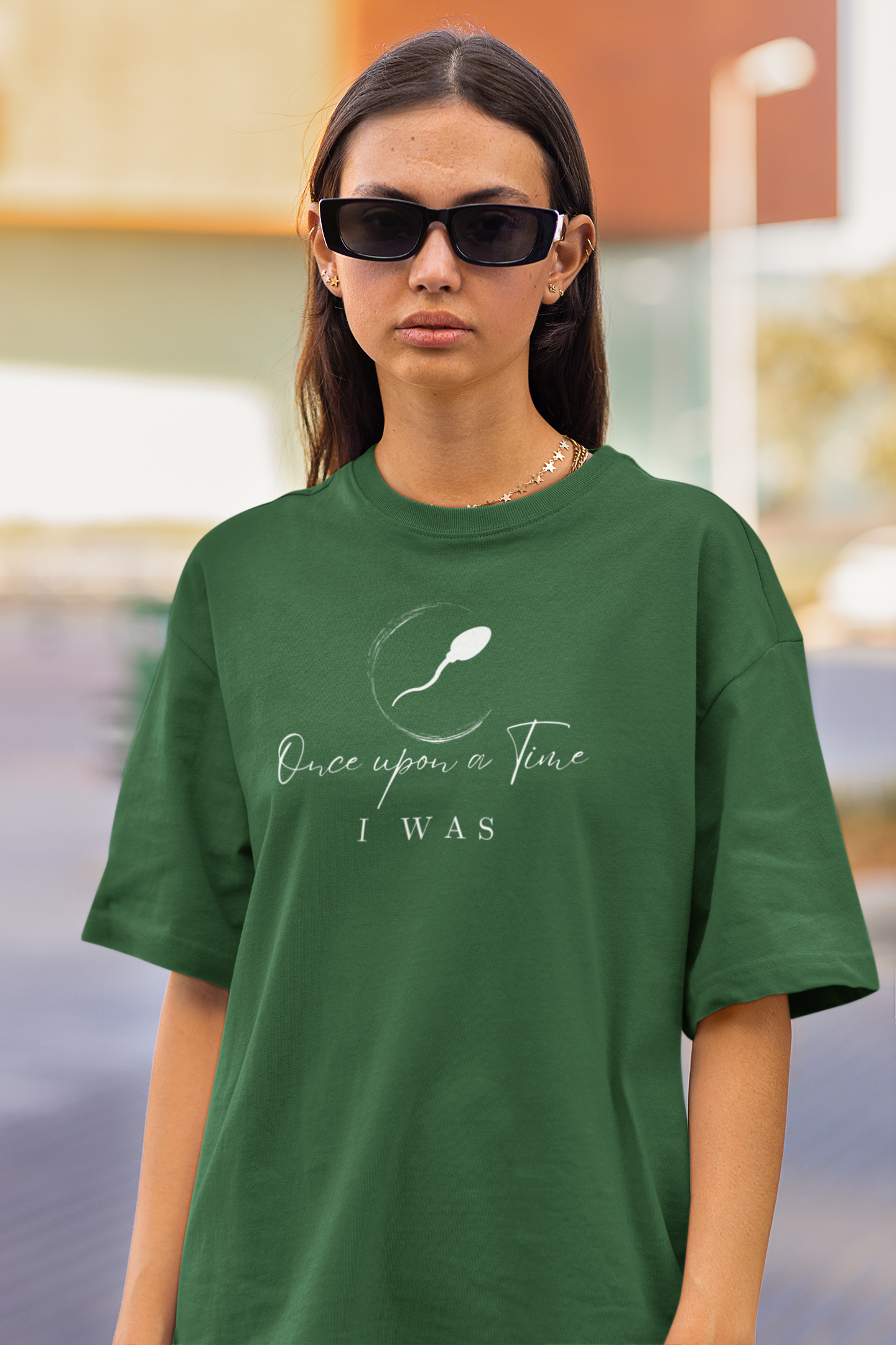 Once Upon a Time I was Unisex Oversized Classic T-Shirt