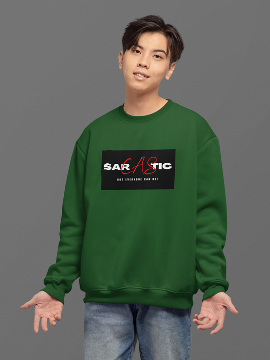 Sarcastic Unisex Oversized Sweatshirt