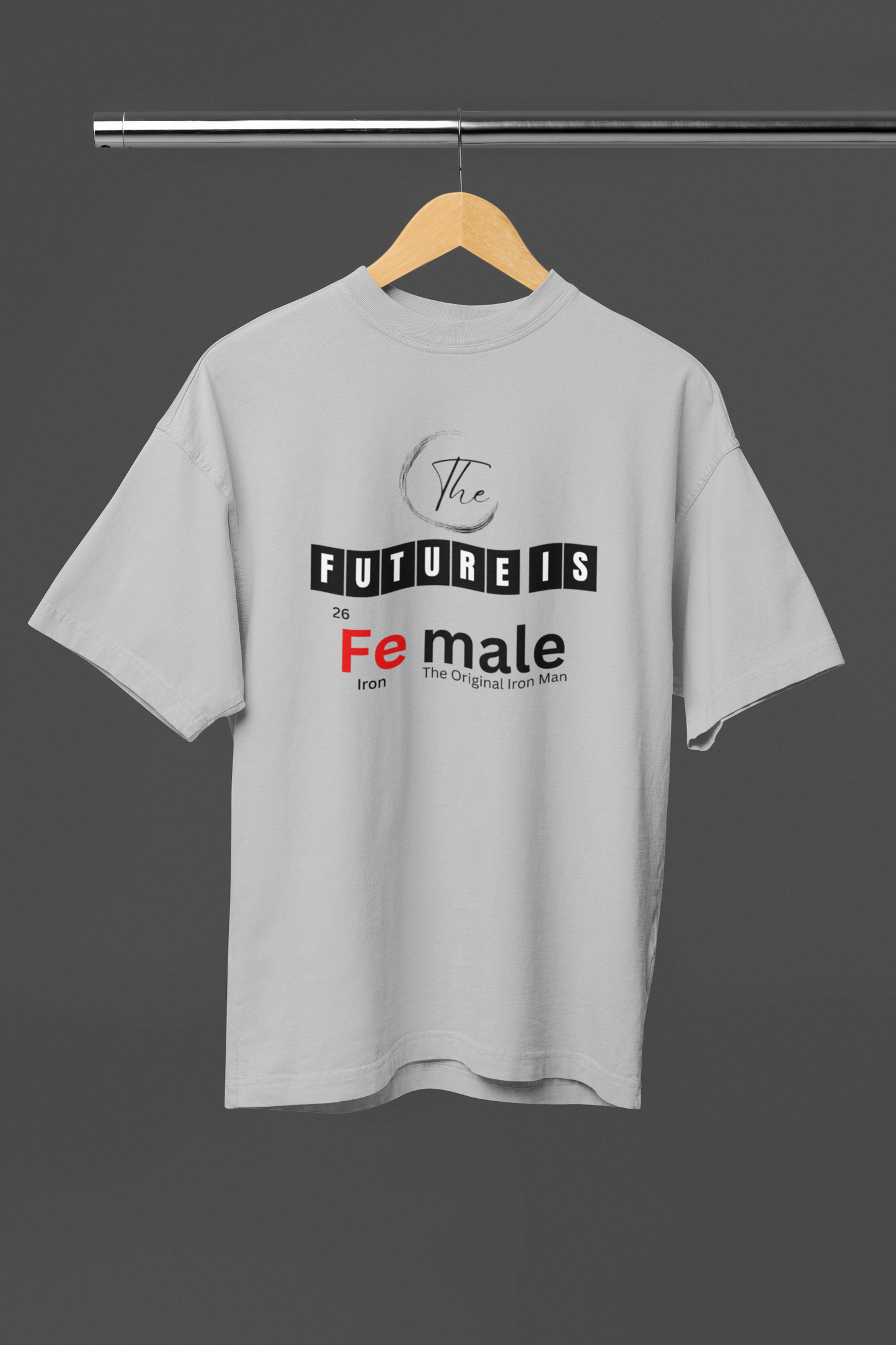 The Future is Female Oversized Classic T-Shirt