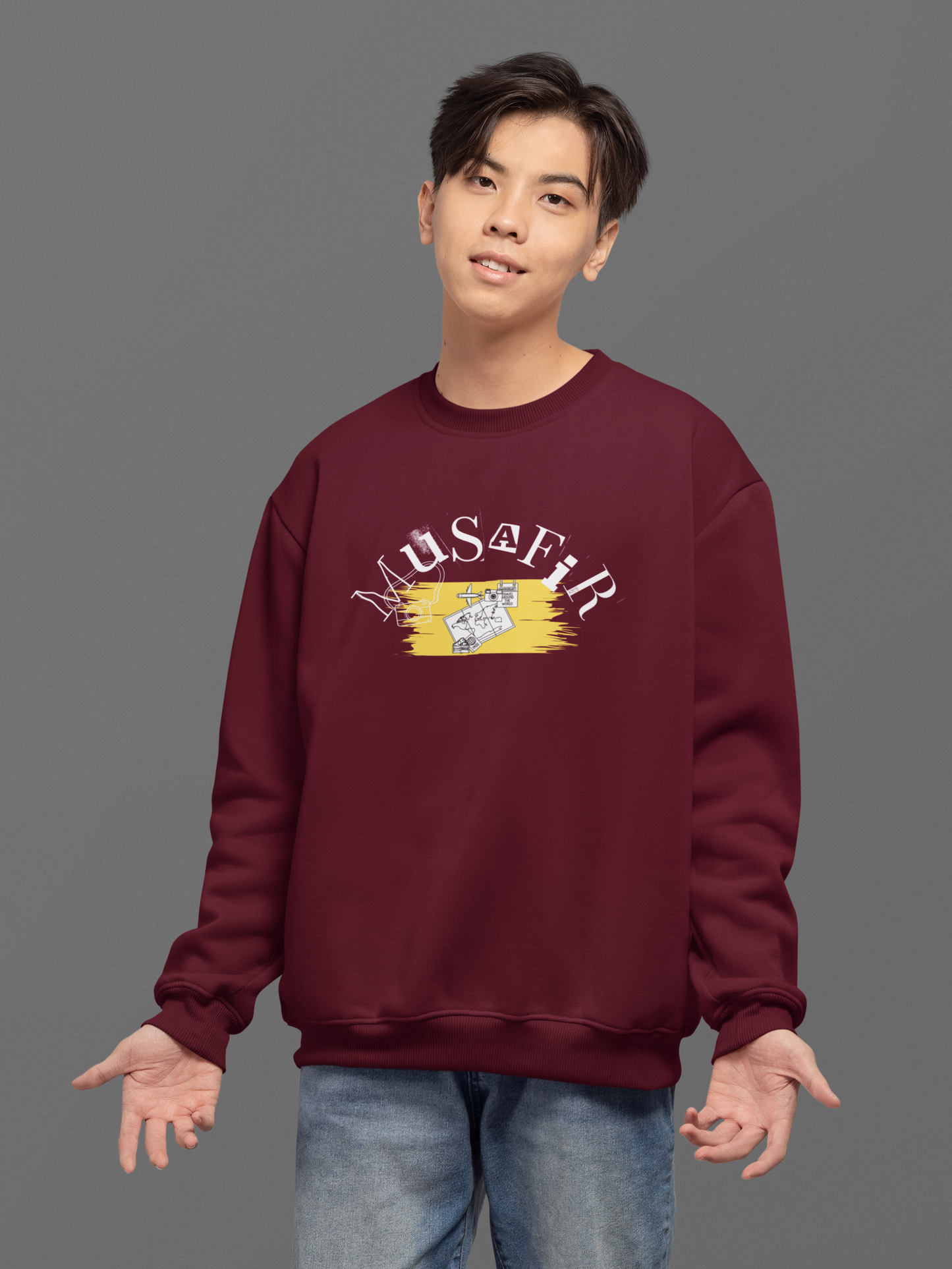 Musafir Unisex Oversized Sweatshirt