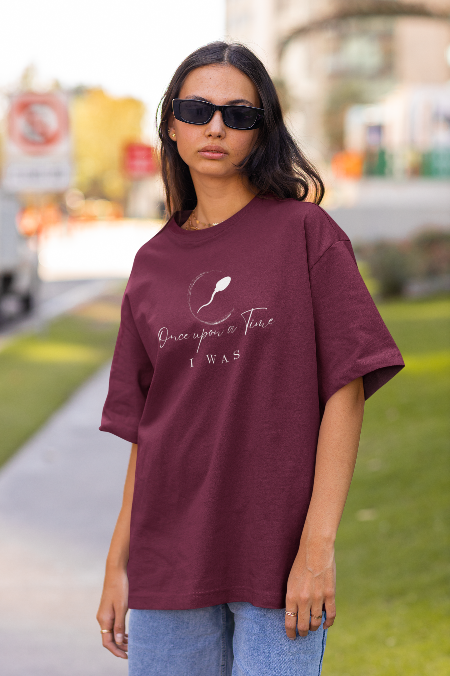 Once Upon a Time I was Unisex Oversized Classic T-Shirt