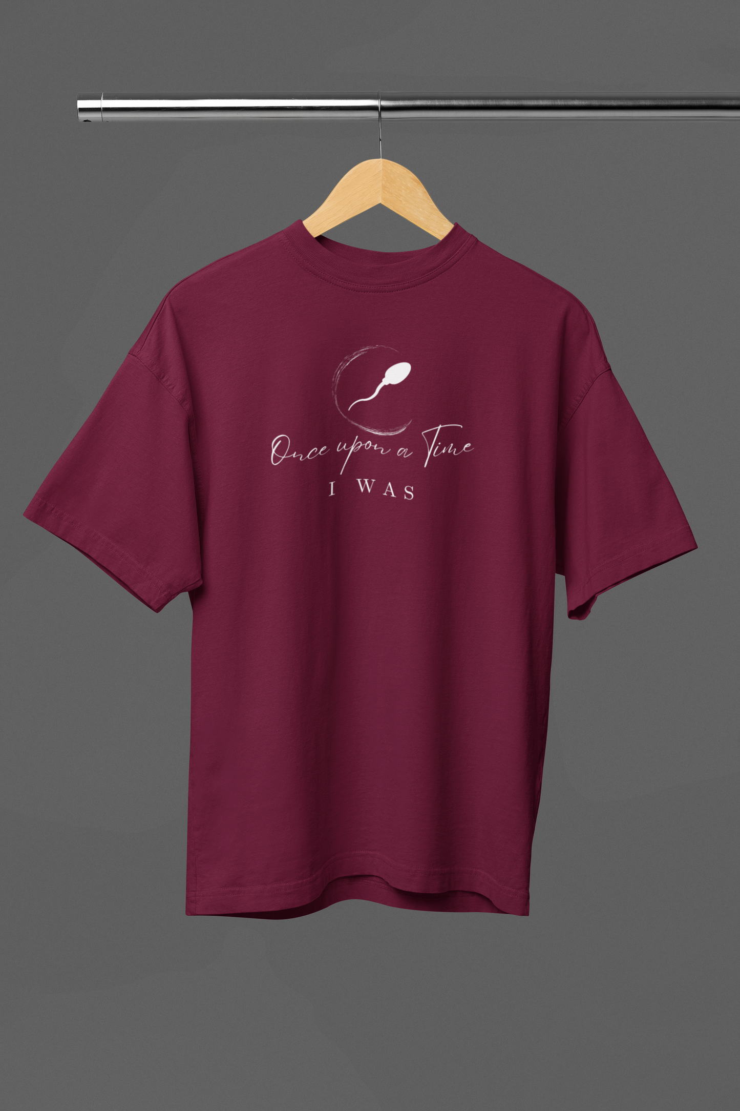 Once Upon a Time I was Unisex Oversized Classic T-Shirt