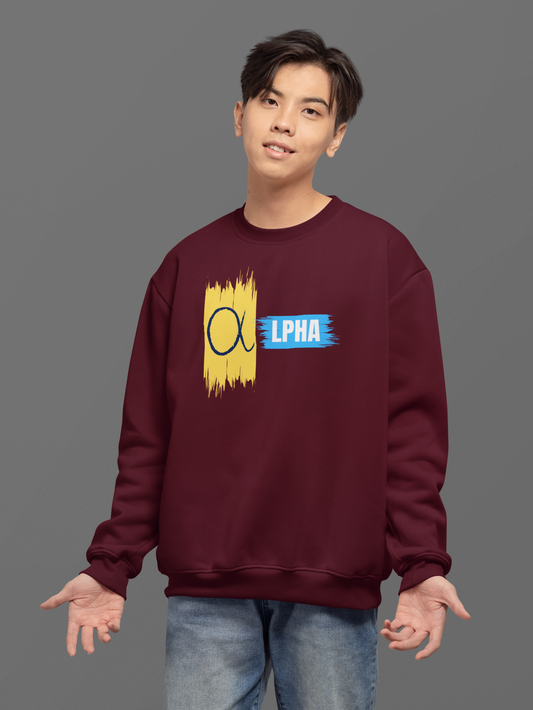 Alpha Oversized Sweatshirt
