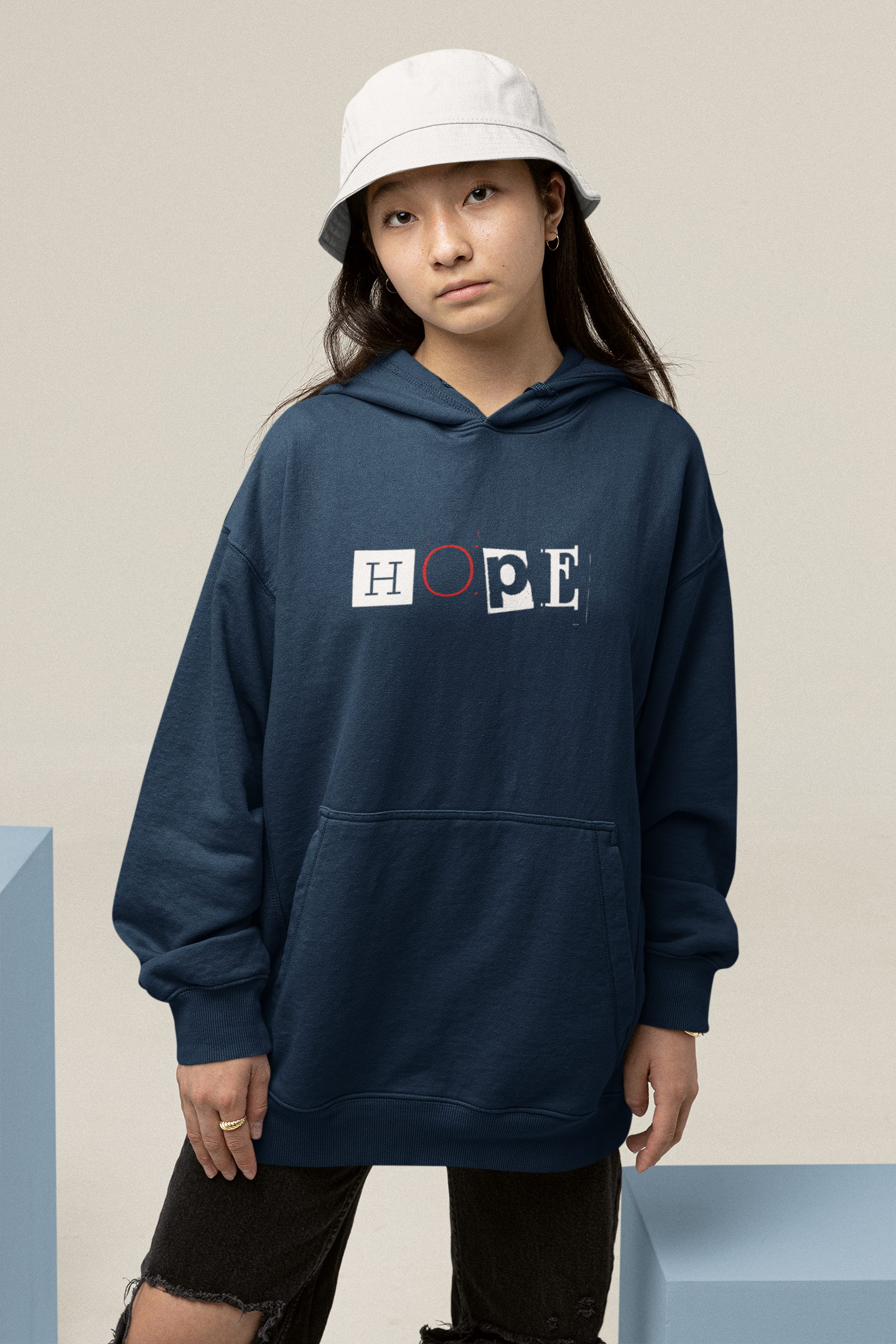 HOPE Unisex Oversized Hoodie