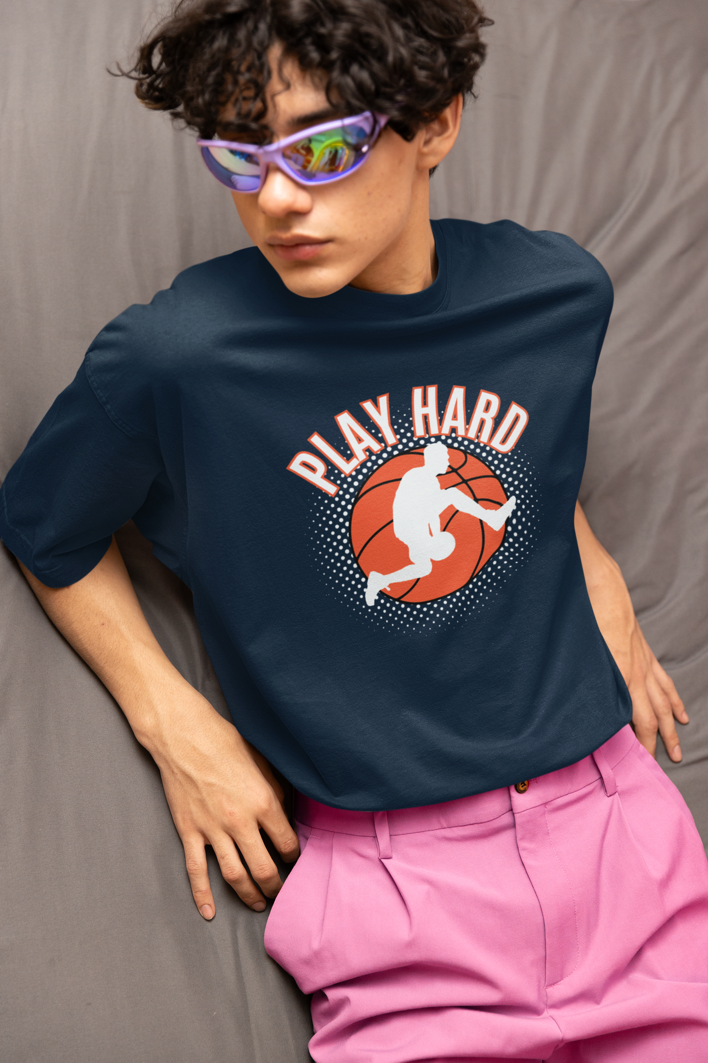 Play hard Unisex Oversized Classic T-Shirt