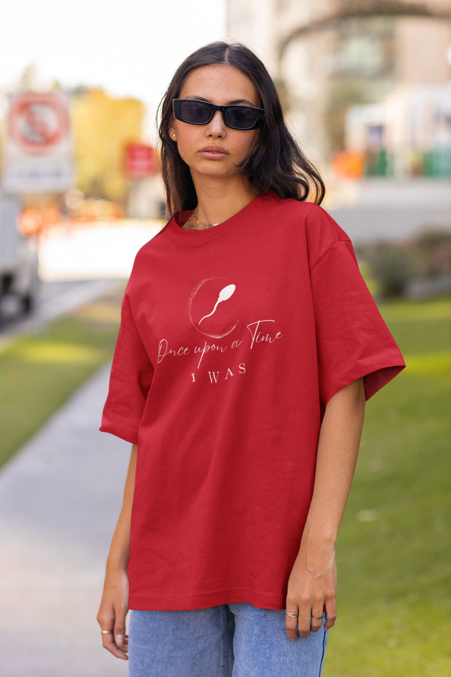 Once Upon a Time I was Unisex Oversized Classic T-Shirt