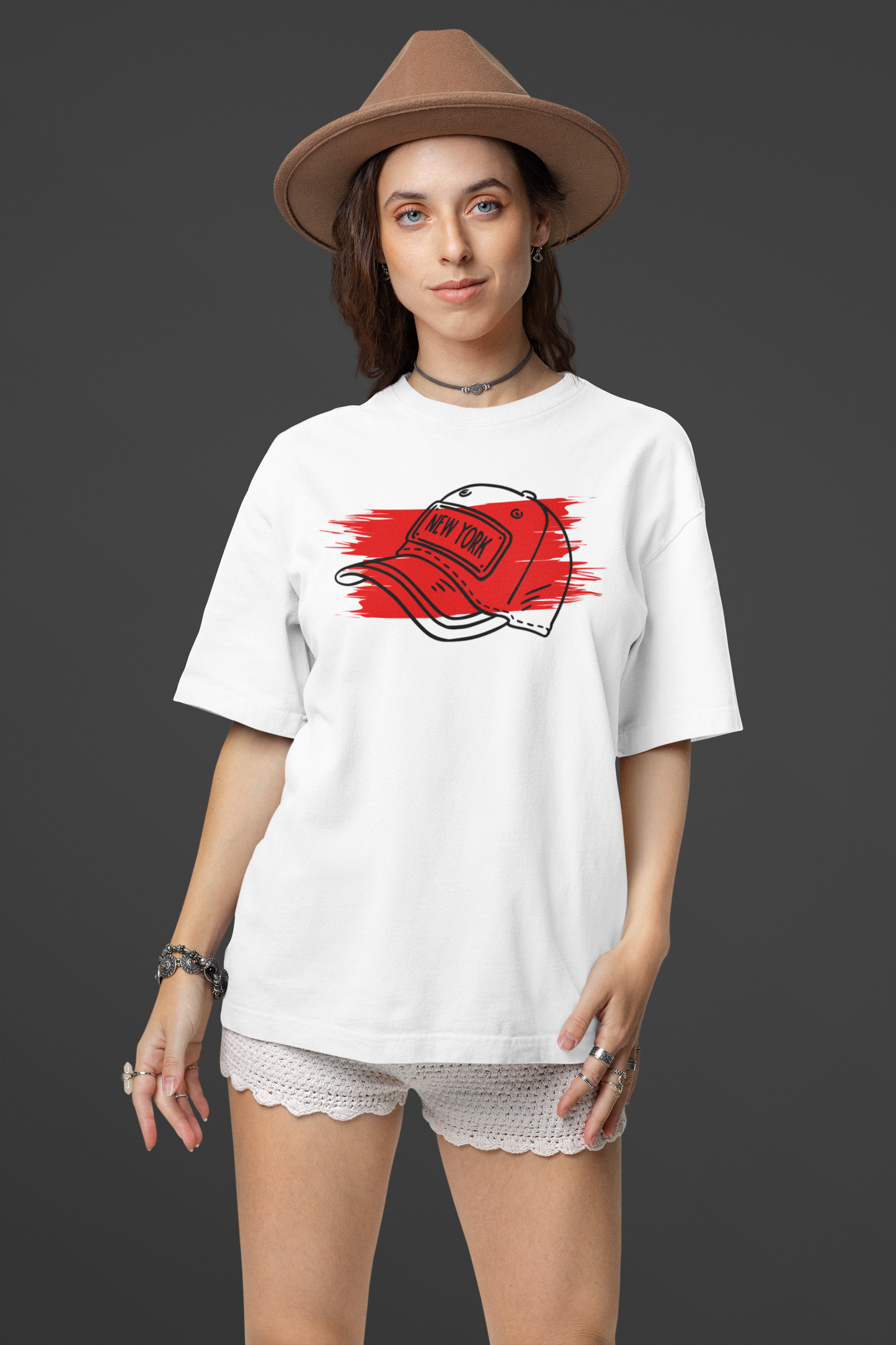 NEW YORK Unisex Oversized Classic T-Shirt