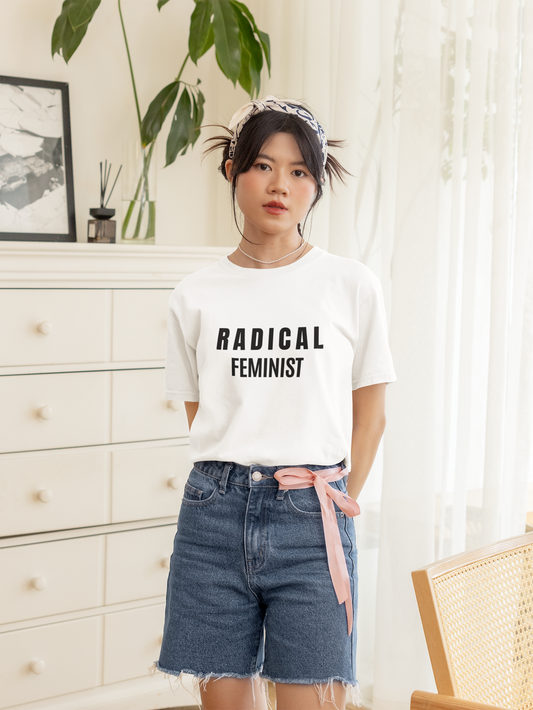 Radical Feminist Oversized Classic T-Shirt