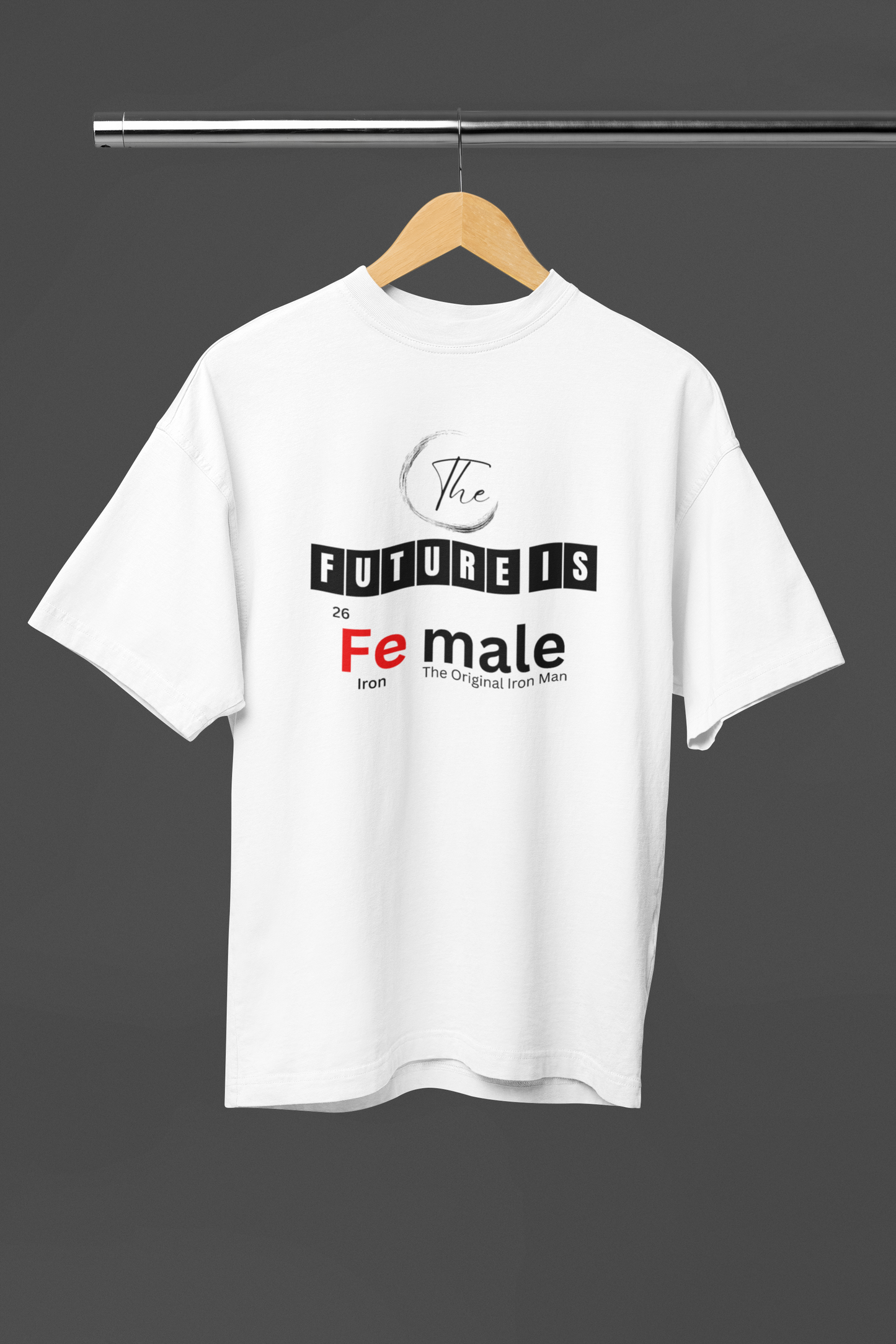 The Future is Female Oversized Classic T-Shirt