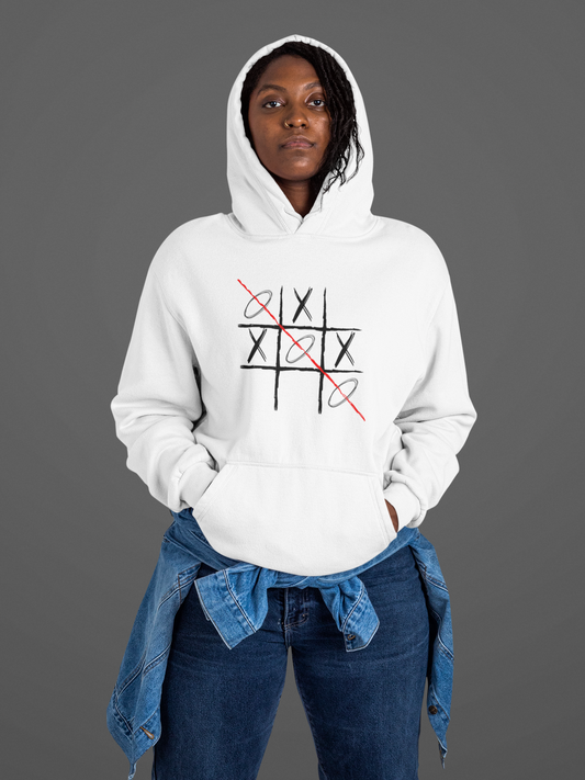 Tic Tac Toe Unisex Oversized Hoodie