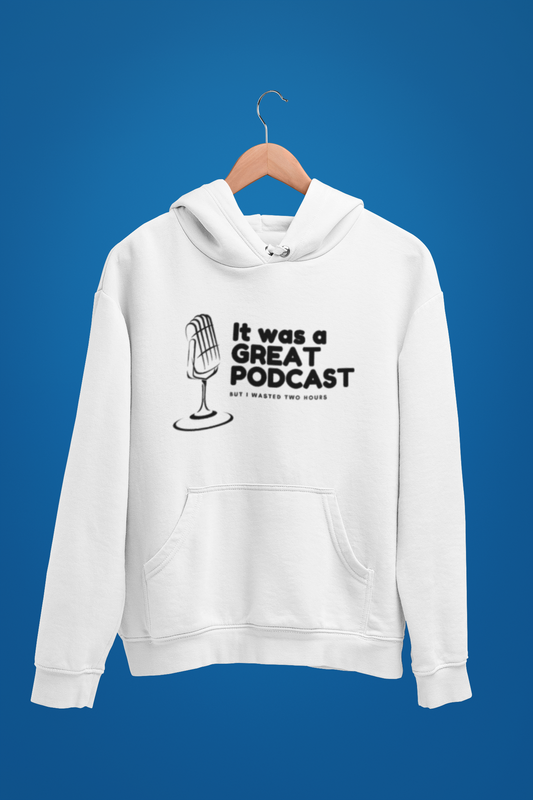 It was a Great Podcast Unisex Oversized Hoodie