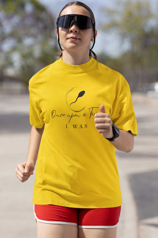 Once Upon a Time I was Unisex Oversized Classic T-Shirt